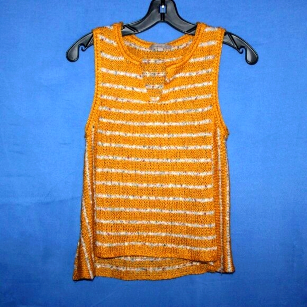 Wonderly Striped Knit Tank Top S